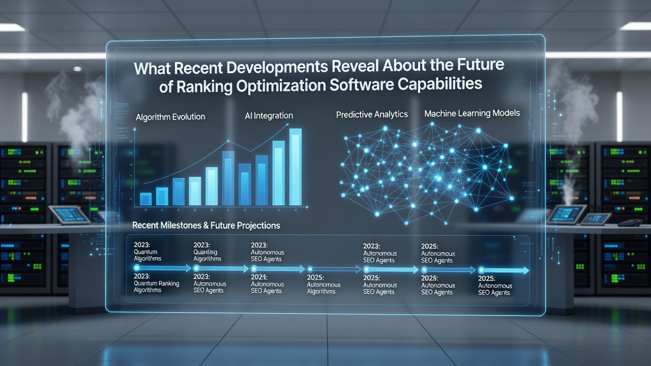 What Recent Developments Reveal About the Future of Ranking Optimization Software Capabilities